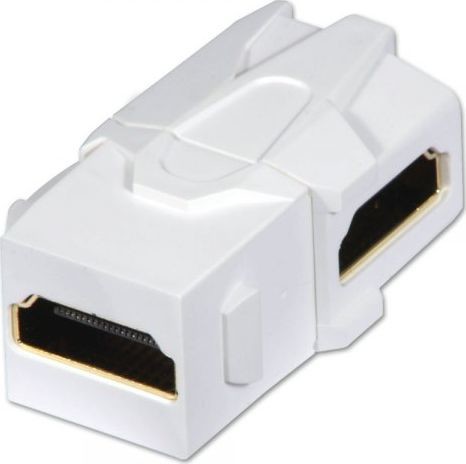 Lindy HDMI 90 Doppelkupplung Keystone für Wanddose Keystone Wand 60490 60490