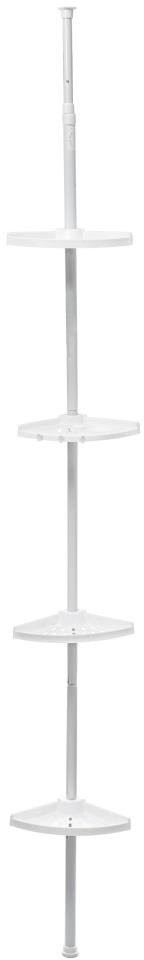 5five Simple Smart teleskopowa pod prysznic 100-250 cm 4 poziomy narożna 155976
