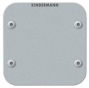 Kindermann zaślepka pełna, zaślepka całkowita, 54 x 54 mm 7441000500