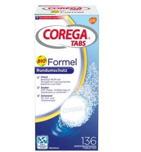 GlaxoSmithKline Tabletki doczyszczenia protez 136szt