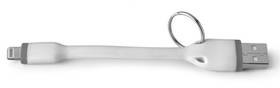 Celly Kabel Lightning přívěšek 12 cm 451081) Biały