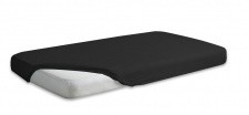 Matex Prześcieradło Jersey Premium z gumką czarne 90x200 mx-090-pjp-048