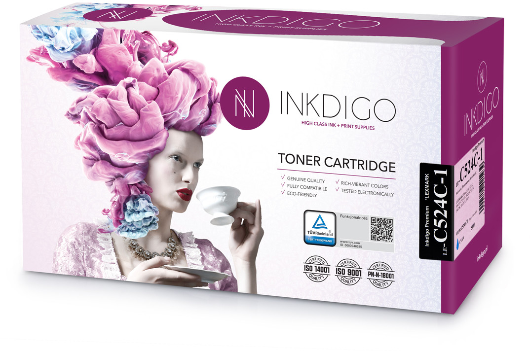 Inkdigo Toner INKDIGO do LEXMARK C5240CH Cyan