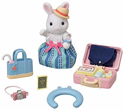 Sylvanian Families 5641 Duży zestaw Podróż z figurką - dla lalek zestaw do zabawy 5641