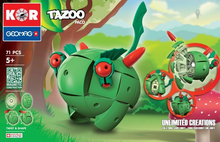 GeoMag Tazoo Paco 71 elementów