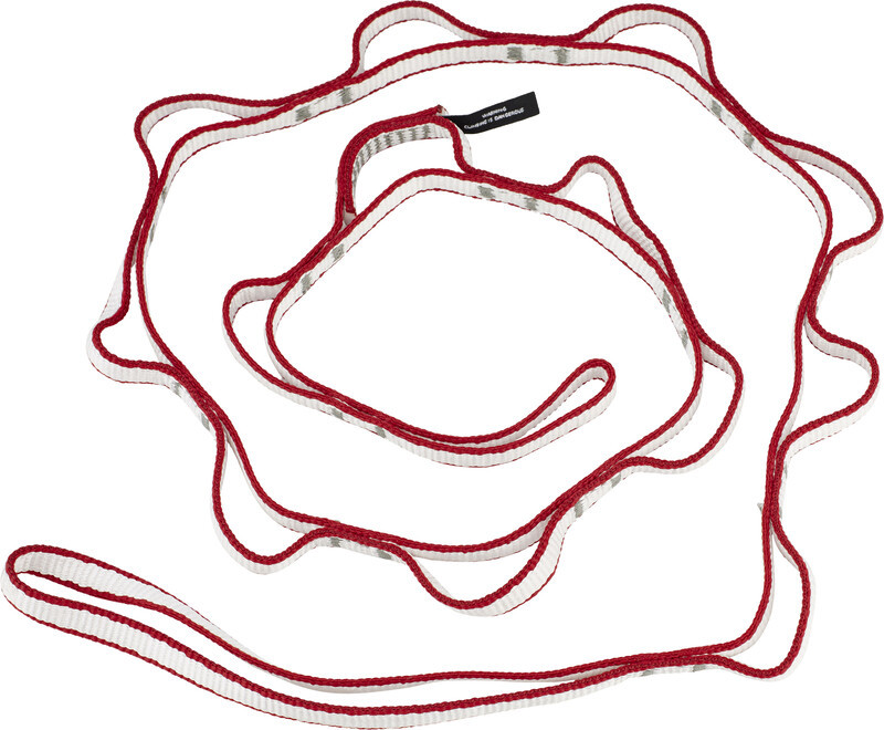 Black Diamond Dynex Daisy Łańcuch 140cm / 12mm, red 2021 Drabinki linowe BD390028RED0ALL1