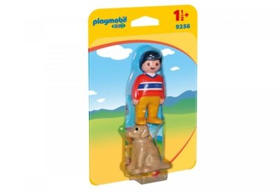 Playmobil man with dog 9256