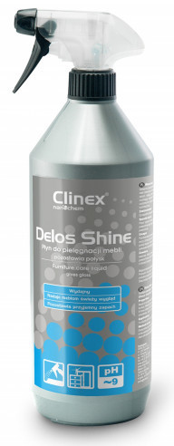Clinex Płyn do mebli 1L. Delos Shine