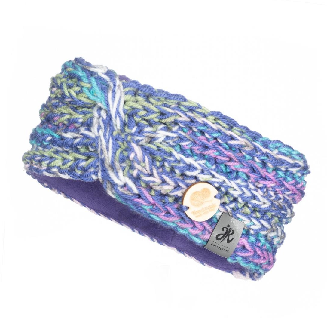 Pleciona opaska na głowę Handmade