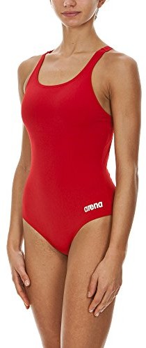 Arena damskie Madison Athletic Thick Strap Racer o ¨  CK kostium kąpielowy, czerwony/Metallic siver, GR$5$6e 34 28489-45-34