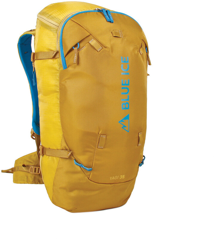 Blue Ice Yagi Backpack 35l, żółty  2020 Plecaki do Tour skating