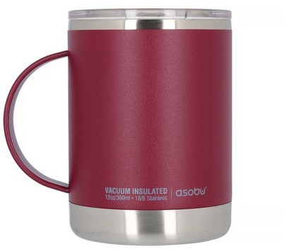Asobu Asobu Ultimate Coffee Mug Czerwony Kubek termiczny 360ml SM30 BURGUNDY