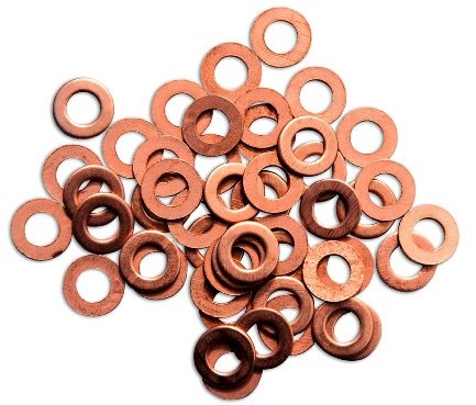 PowerTec Power-Tec 91967 podkładki zapewnia spawarka tecspot, miedź, 100 sztuk LAS91967