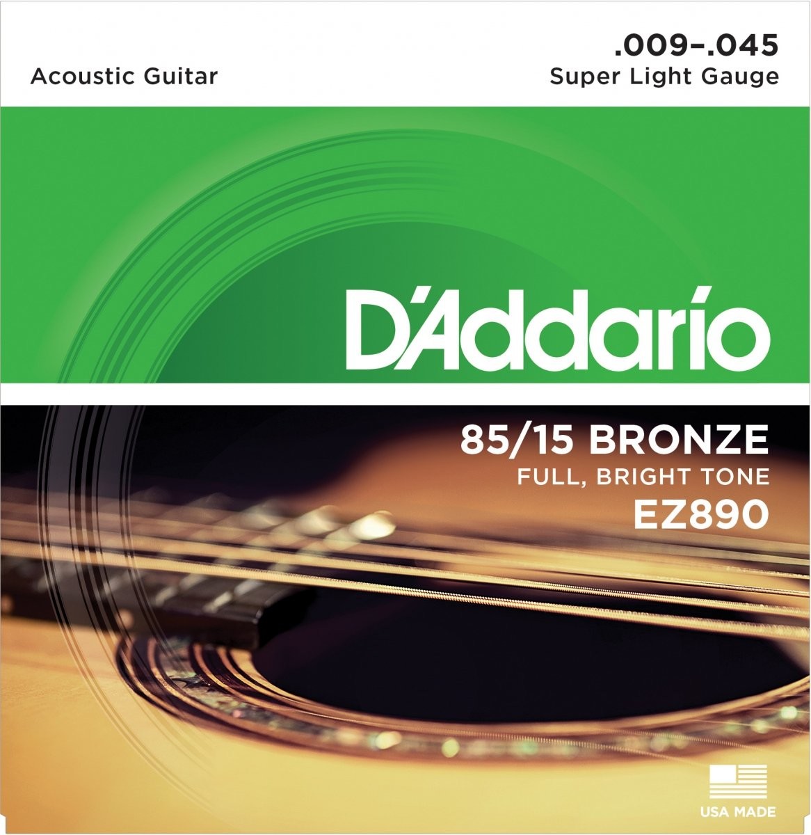 DAddario EZ 890 struny do gitary akustycznej 9-45 DADEZ890SGA945