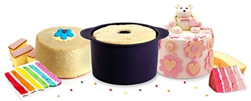 YOKO DESIGN Yoko wzornictwo 1259 forma silikonowa zapewnia Angel Cake, 22,5 x 19 x 11 cm, ciemny fiolet 1259