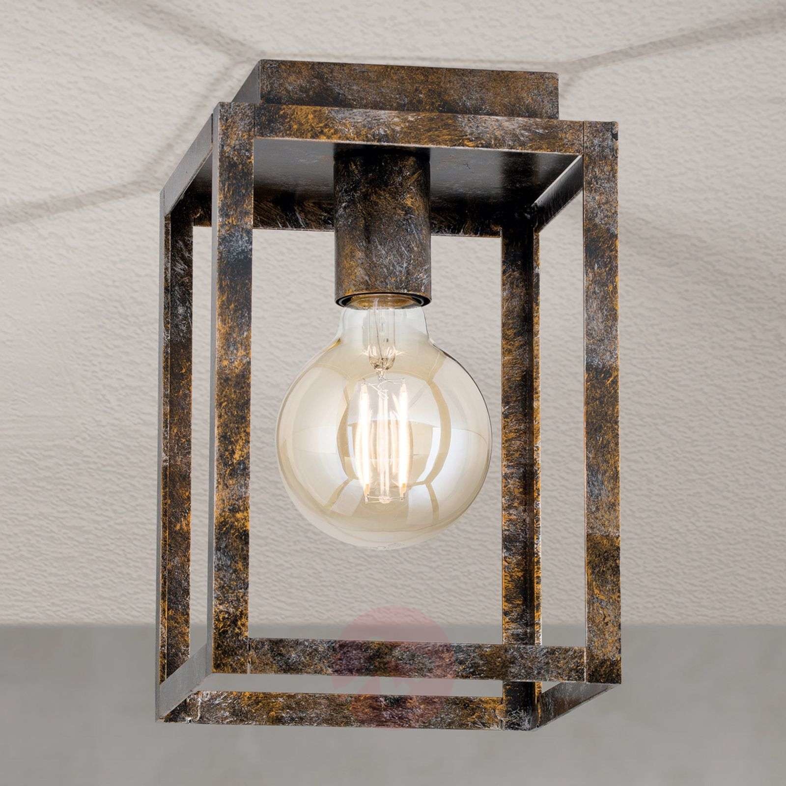 Orion Lampa sufitowa Cage w stylu vintage