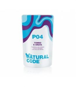 Natural Code Natural Code Cat P04 Tuna and sea bream saszetka 70g