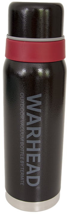 Termite Termos Warhead 0,75 L Hammertone black-red Warhead 0,75