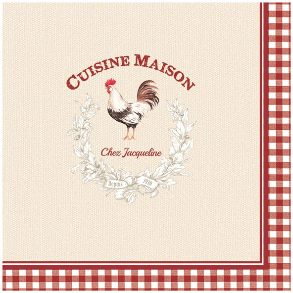 Nuova R2S R2S Serwetki deserowe 20 szt R2S Napkins 414 CUSI