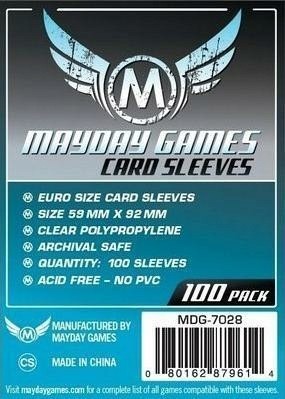 Mayday Games Koszulki Standard Euro 59x92