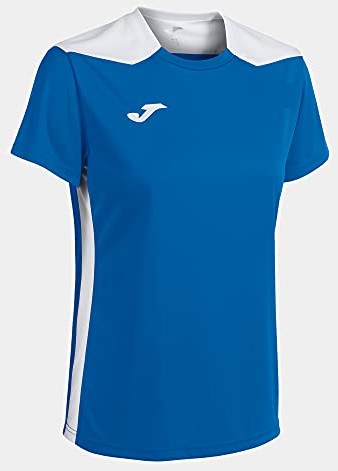 Joma Championship vi Królewska Biała koszulka z krótkim rękawem 901265.702.2XL