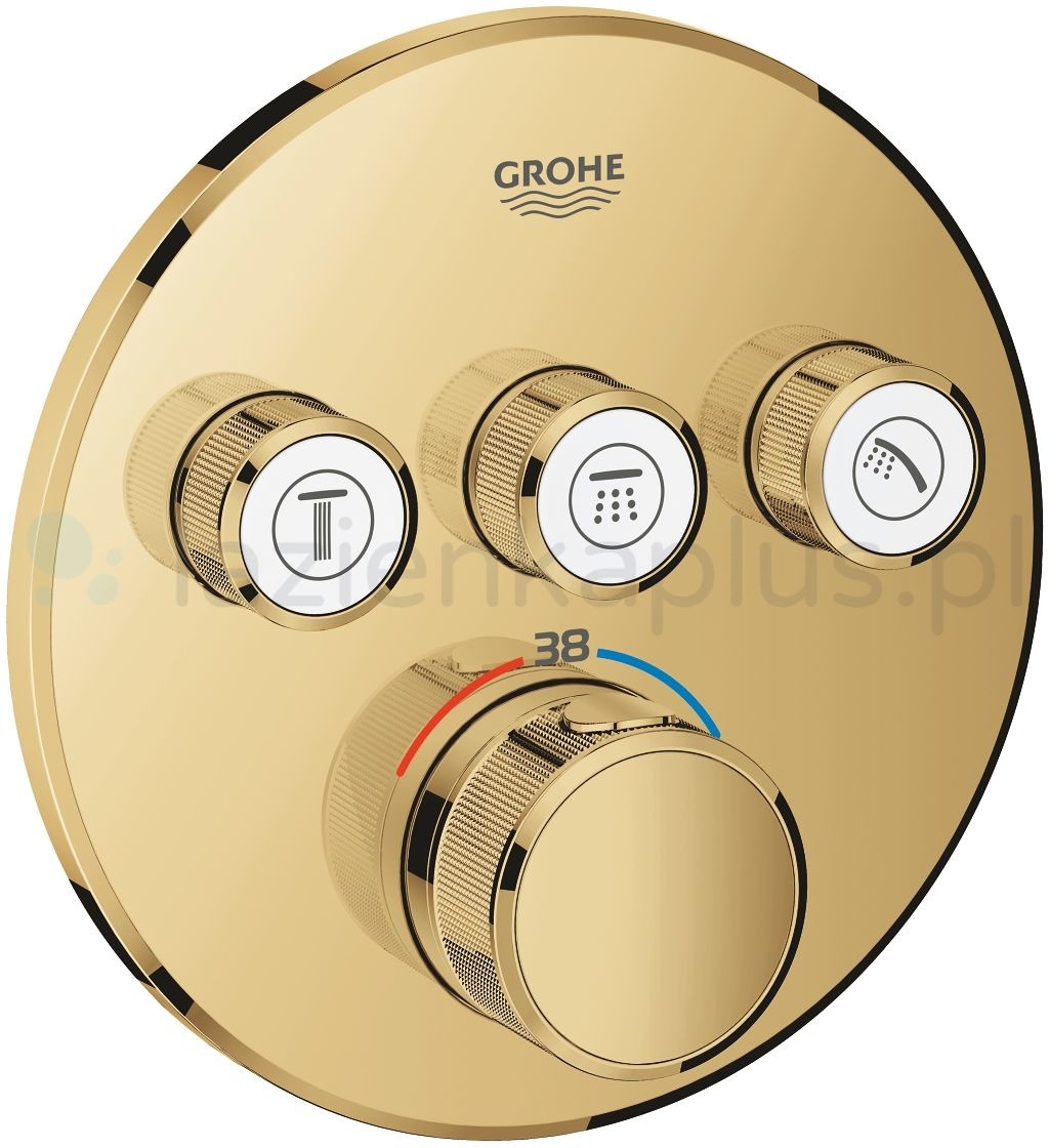 Фото - Змішувач Grohe 29121GL0 Grohtherm SmartControl Thermostat for concealed installatio 