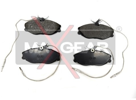 MaxGear Zestaw klocków hamulcowych, hamulce tarczowe 19-0552