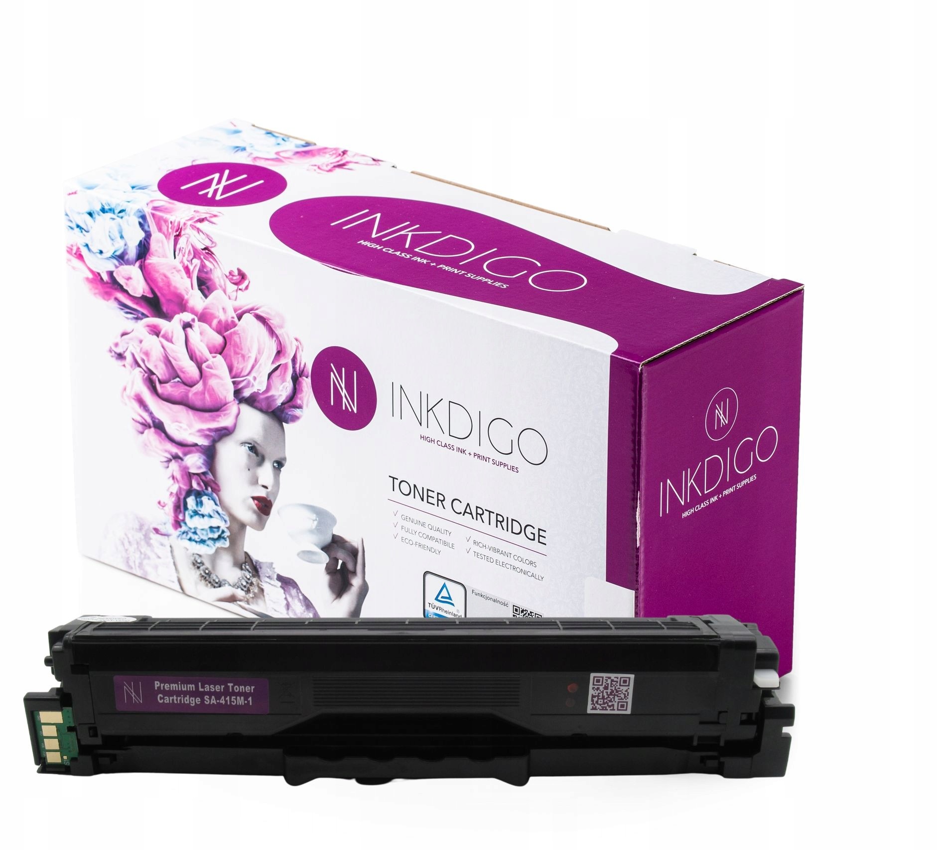 Toner do Samsung CLP-415 CLX-4195 C1860FW 504 Mag.