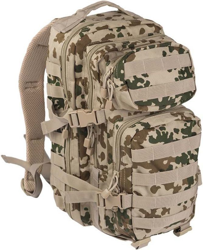 Mil-Tec Plecak wojskowy 2-komorowy Assault Small 20 Tropical Camo roz uniw 14002062) 14002062