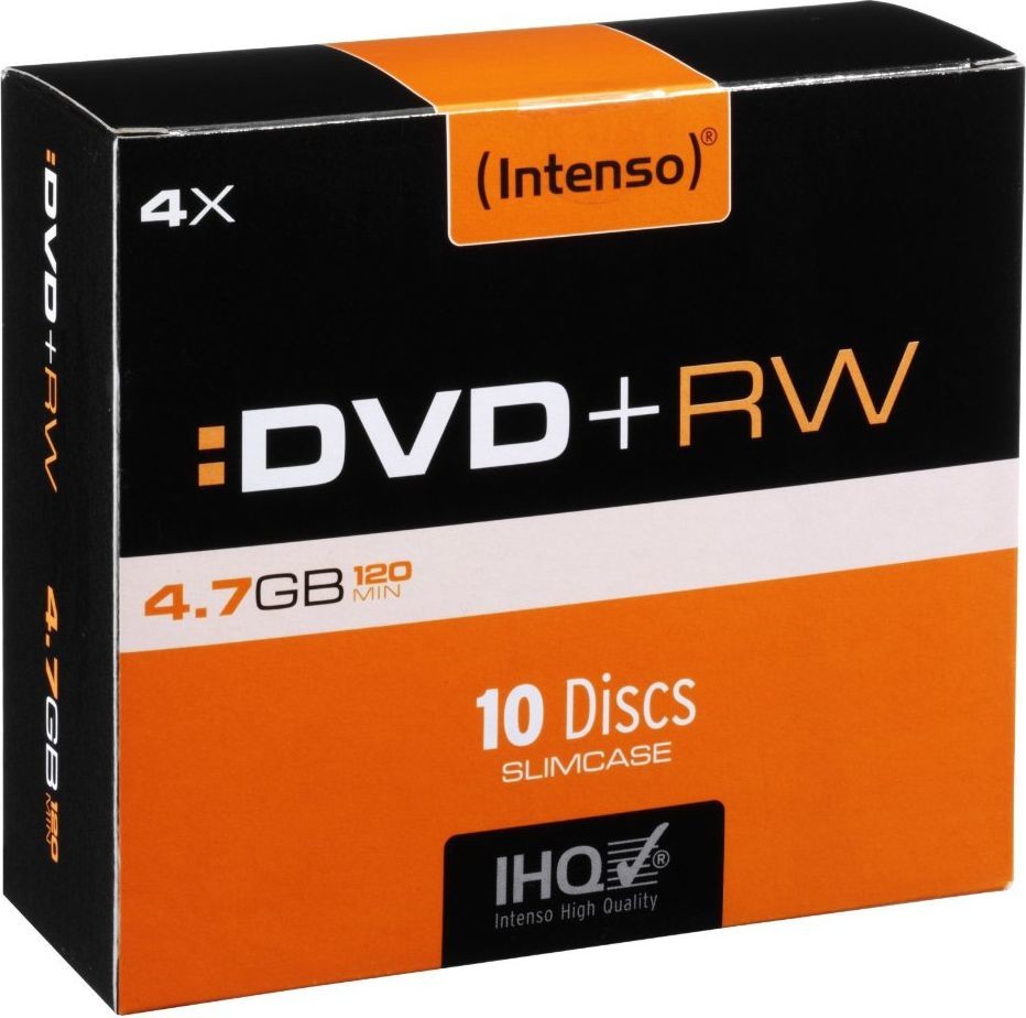 Intenso DVD+RW 4x SC 4.7GB 10 - 4211632