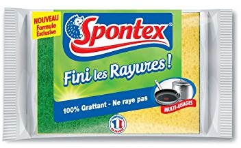 Spontex spontex gąbka do czyszczenia, bez smug, każdy po 2 sztuki, 3 opakowań 30962050