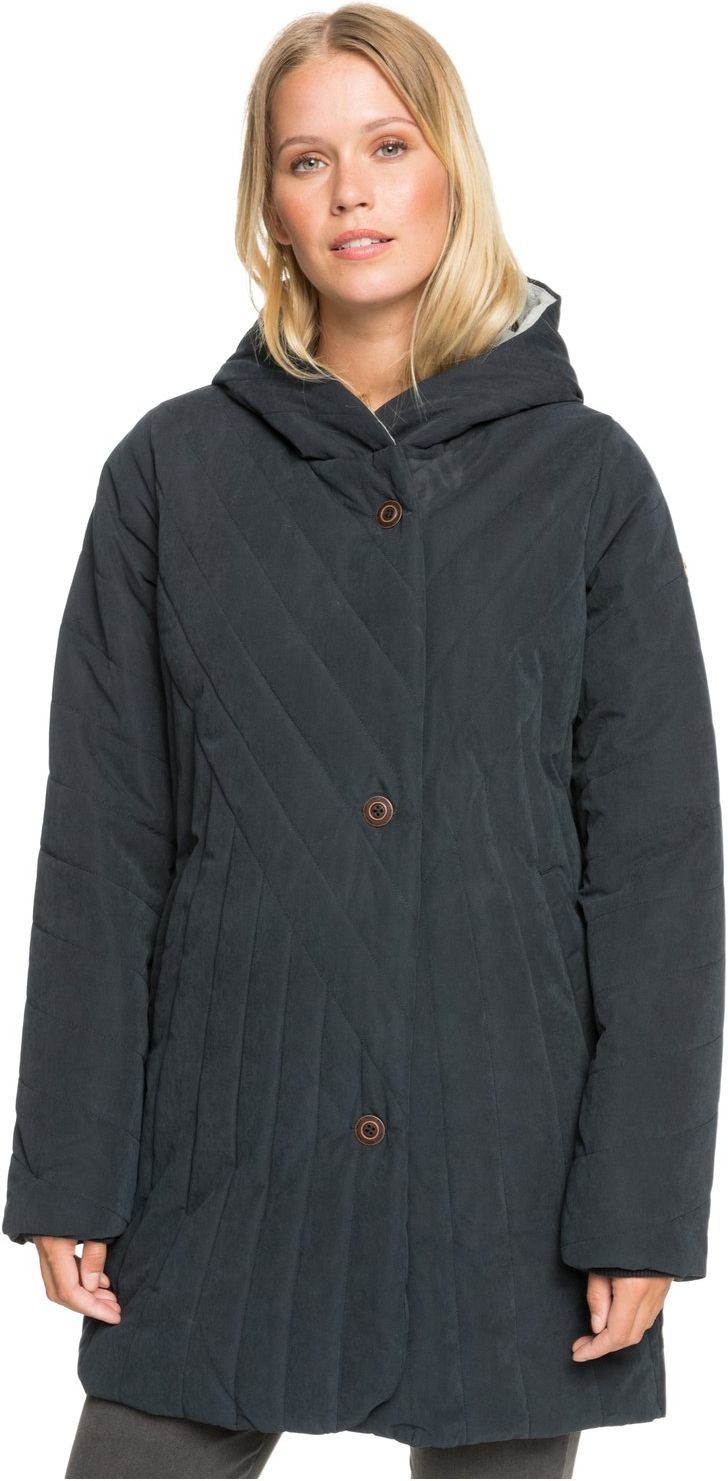 Roxy kurtka street zimowa damska MADDEN JK True Black KVJ0
