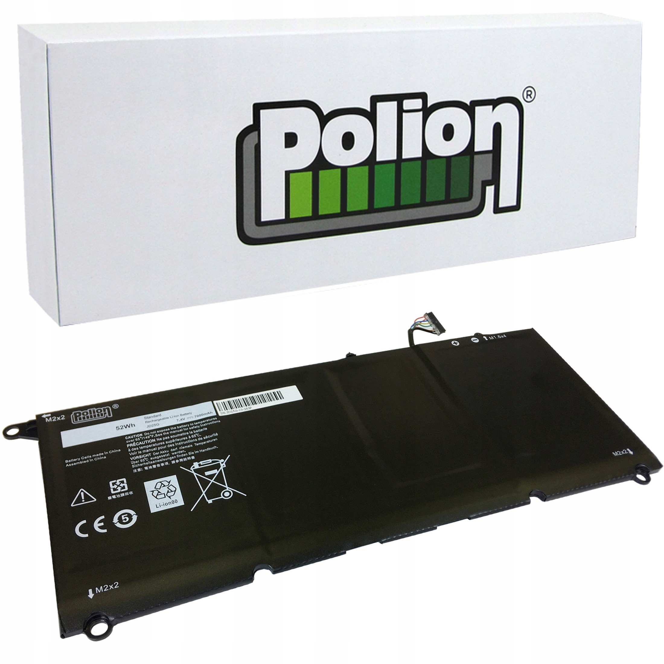 Dell Bateria 90V7W JD25G do Xps 13 9343 9350