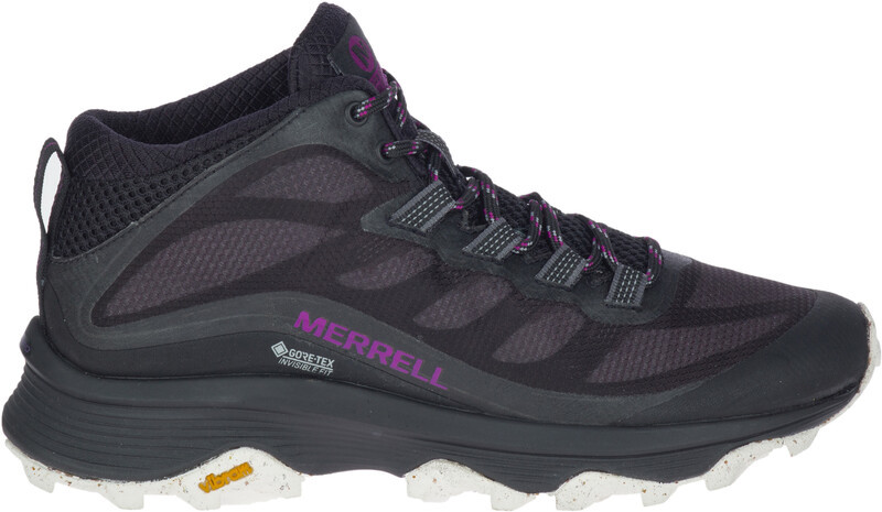 Merrell Moab Speed Mid GTX Shoes Women, black EU 40,5 2021 Buty trailowe J135414-40,5