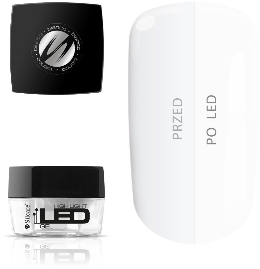 Silcare High Light LED Żel Bianco 30 g