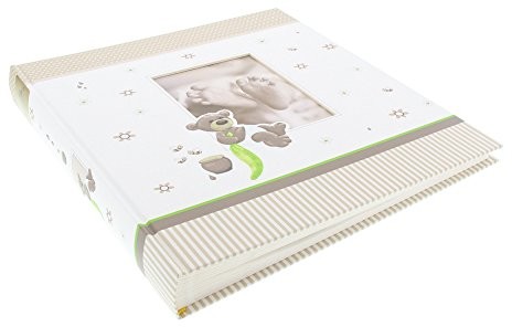 Goldbuch Złota księga, Album Baby miód niedźwiedź, 30 x 31 cm, 60 stron z pergaminowy satynowany, druk artystyczny, 30x31 cm 15 238