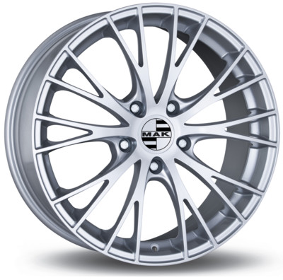 MAK Felga RENNEN SILVER 8.5x19 5x130 ET48 J19294885REN.BS