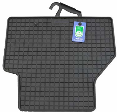 Petex Dywaniki gumowe pasujące do Caddy V od 11/2020 tylne czarne 2-częściowe 64611