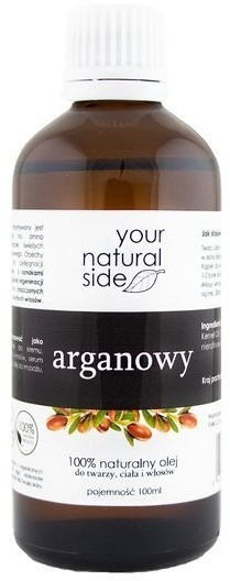 Your Natural Side ARGANOWY OLEJ ORGANICZNY 100ML