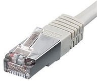 Digital Data Equip Patch Cable S/FTP Cat 5E 25 cm Szary 4015867213292
