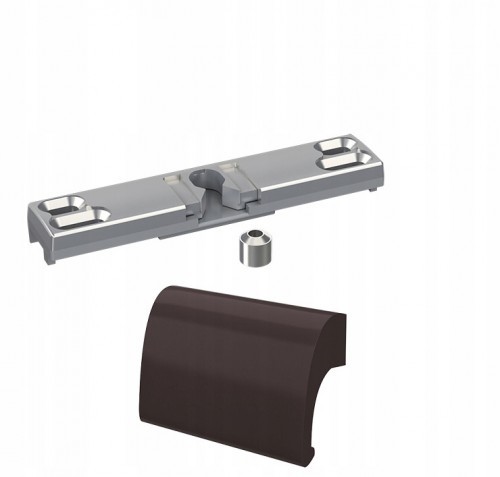 Medos Zatrzask Balkonowy + Pochwyt DeLuxe Brązowy Aluminiowy ACE7-13928_20210611130038