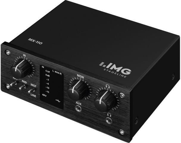IMG Stage Line IMG STAGELINE MX-1IO - Interfejs rejestrujący USB (1-kanałowy)