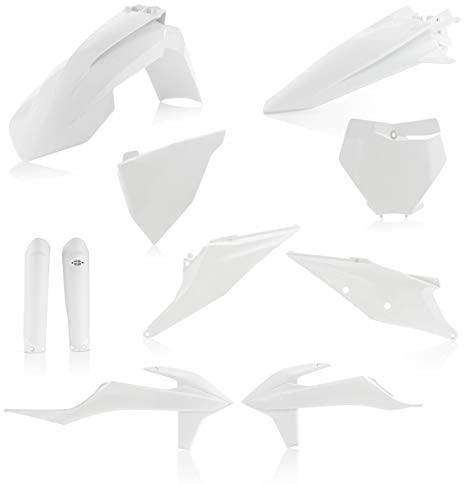 Acerbis Kompletny zestaw plastikowych SX/SXF 2019 biały 0023479.030