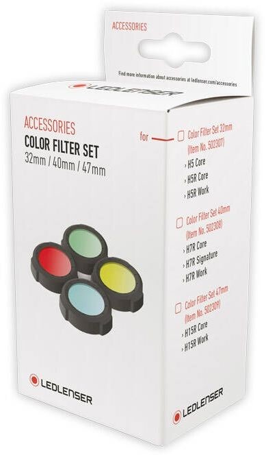 Ledlenser Filtr barwny do latarkę Ledlenser 40 mm (502308) T 502308
