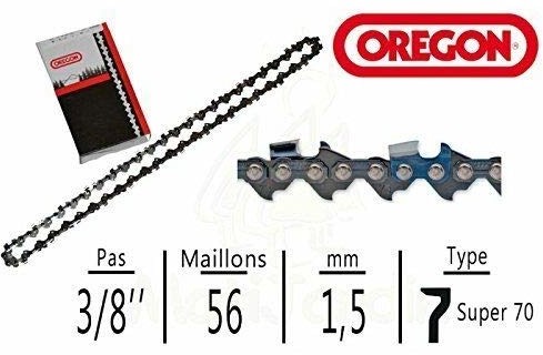Oregon Łańcuch do piły  Super 70 Chisel 3/8  rozmiar uniwersalny