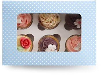 Ibili 737506 pudełko na 6 Cupcakes tektura 737506