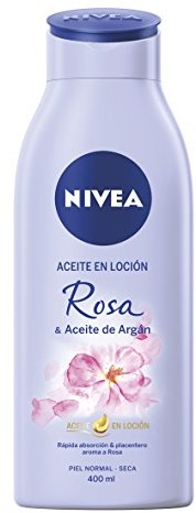 Nivea Różowe arganowym Lotion 400 ML 4005900397195