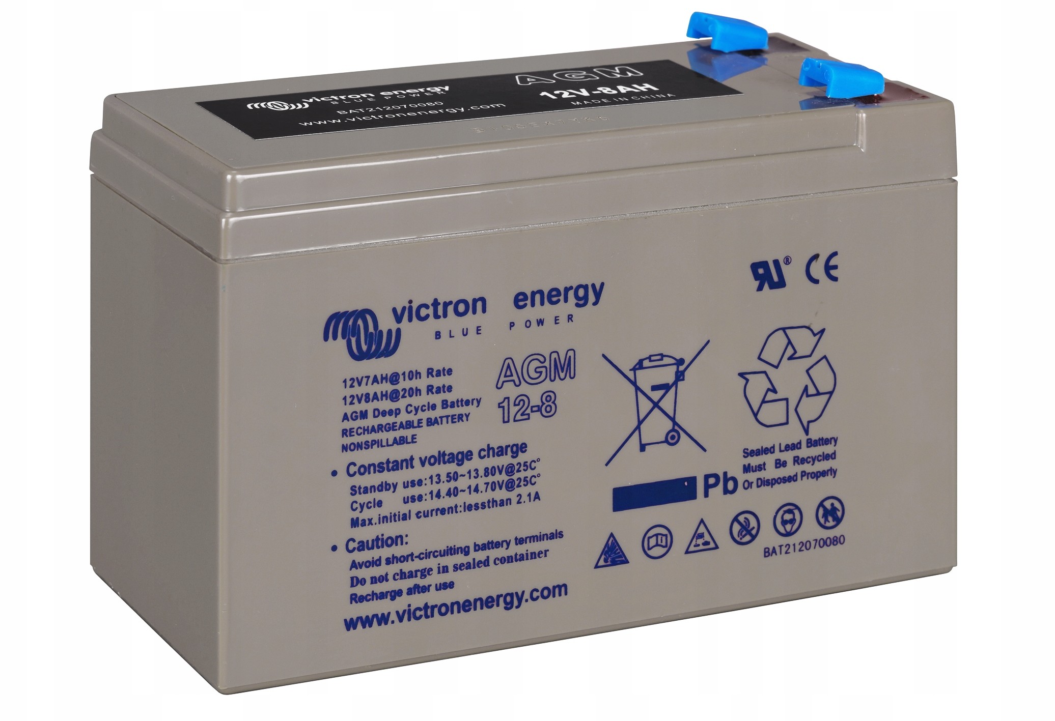 Akumulator Agm Deep cycle 12V / 8Ah Victron Energy