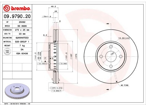 BREMBO 09.9790.20