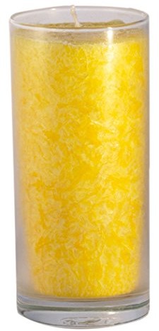 Unique Palm Light 4041678006709 wysokość ok. 16 cm, świeca, żółty 4041678006709